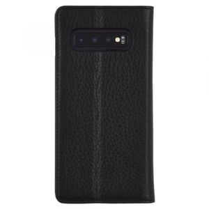 Samsung S10. Black wallet folio case.